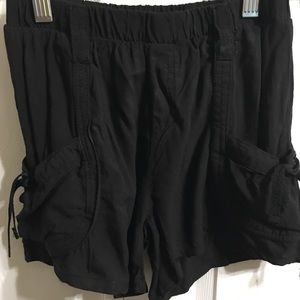 Justice black shorts